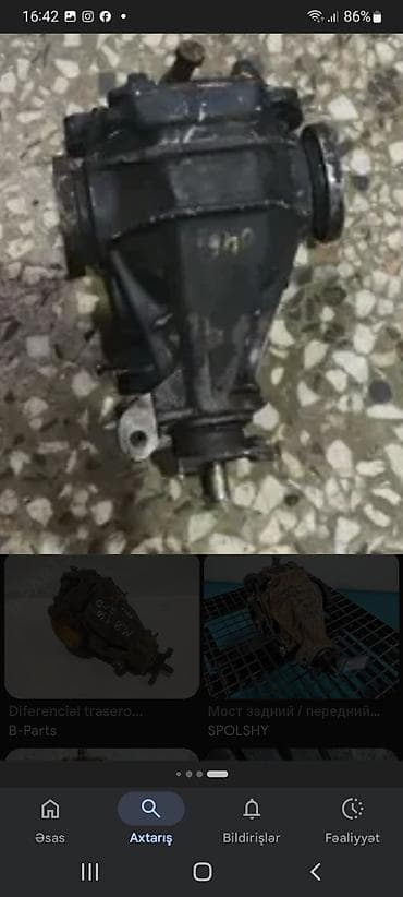 Məhsul: Arxa diferensial (mexaniki) Təsvir: - Klassik tipli konus