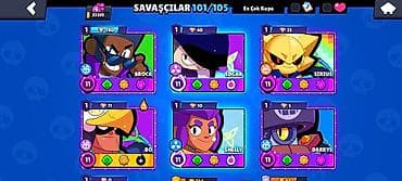 brawl stars account: (20Azn)Brawl Stars hesabı – zəngin kolleksiya və yüksək — 2