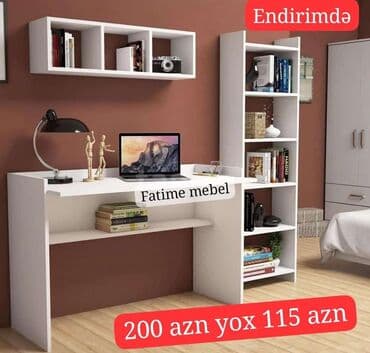 kompüter masa: Kompüter masası, Yeni, Açılmayan, Laminat, Dördbucaq masa — 1