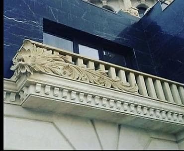 3d panel: Təbii daşdan dekorativ oyma və memarlıq elementləri – layihə və — 1