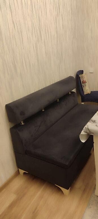 Mini-divan, Yeni, Bazalı, Vеlur parça, Çatdırılma yoxdur