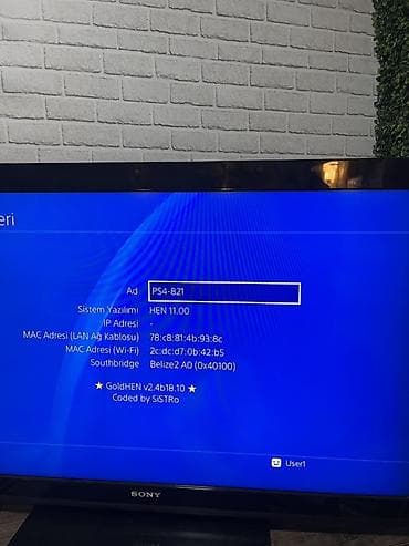 ps4 proşifka: 11.00 proşifkalı Ps 4 Slim 1 orginal pult. 1 tb yaddaşı var istəyə — 5