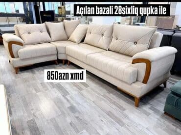mingəçevirdə divan: Künc divan, Yeni, Açılan, Bazalı, Parça, Şəhərdaxili pulsuz çatdırılma — 1