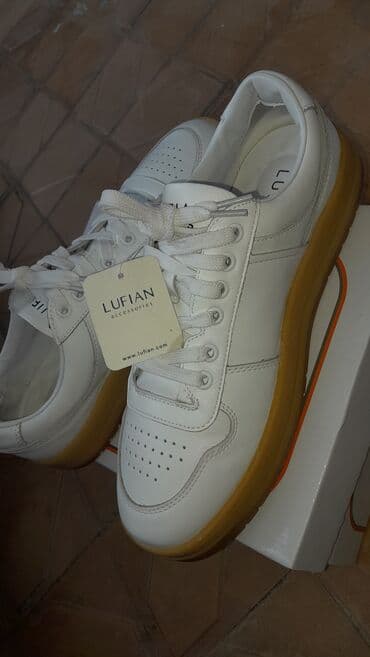 əl işi kişi ayaqqabısı: LUFİAN TƏMİZ 100% HƏQİQİ DƏRİ SNEAKERS Kişi üçün İstehsalçı ölkə — 7