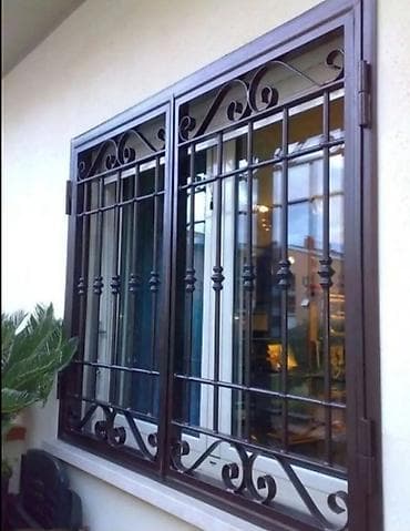 pencere modelleri: Məhsul: Pəncərə üçün dəmir barmaqlıq (resotka). - Material: bərk — 7