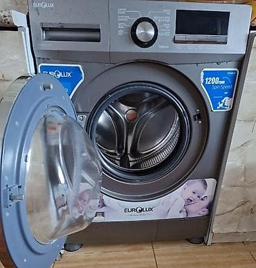 Paltaryuyan maşın Eurolux, 7 kq, İşlənmiş, Avtomat, Qurutmasız