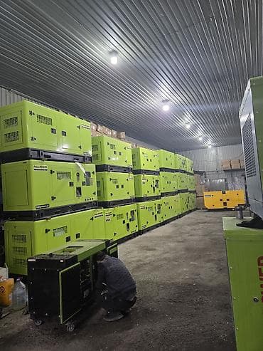 col qapıları: Dizel generatorlar – sənaye və məişət üçün səsiz tipli elektrik — 2