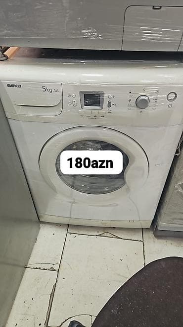 su qizdiricilari: Paltaryuyan maşın Beko, 5 kq, Avtomat, Qurutmasız — 1