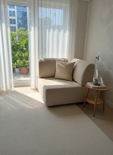 gencede mebel: Künc divan, Yeni, Açılmayan, Bazasız, Çatdırılma yoxdur — 1