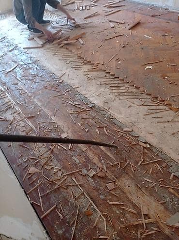 laminant usdasi: Taxta döşəmə söküntüsü xidməti - Parket, taxta döşəmə və taxta — 2