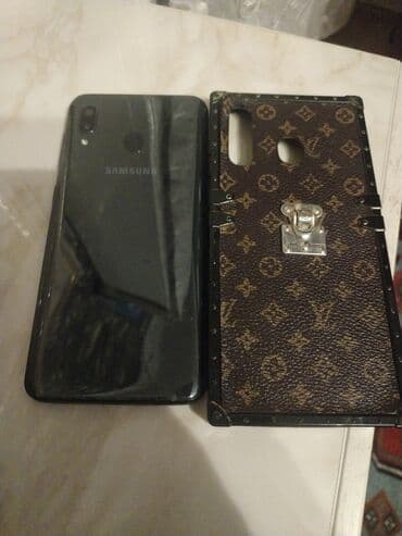 Mətbəx texnikası: Samsung Galaxy A20, 32 GB, rəng - Qara, Barmaq izi — 3