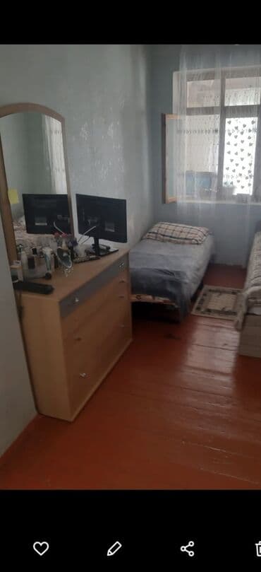 Audi: Kirayə verilir: 2 otaqlı mənzil - Plan: qonaq otağı + mətbəx guşəsi — 1