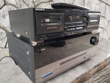 səs yazma: Harman kardon səsgücləndirici,SONY kasset Deka,Hər 2si əla — 2