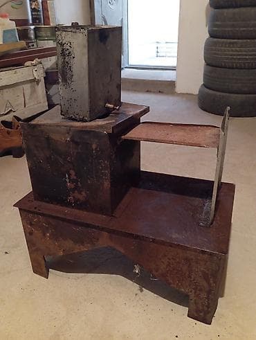 polad qazan: Peçi, İşlənmiş, yanacaq - Odun — 1