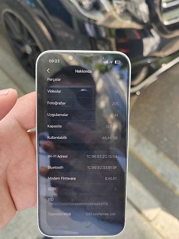 IPhone 13, 128 GB, Starlight, Barmaq izi, Face ID — 10