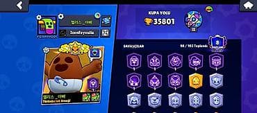 Brawl Stars hesabı – yüksək səviyyəli oyun profili - Kupa: 35,801 - — 2