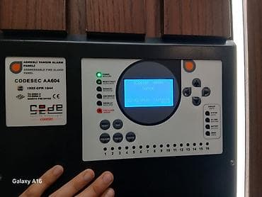 Məhsul: Codesec AA604 – Ünvanlı və analoq Yanğın Siqnalizasiya