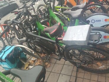 Спортивные велосипеды: Elektrikli velosiped – şəhər və çatdırılma üçün rahat komplektasiya — 4