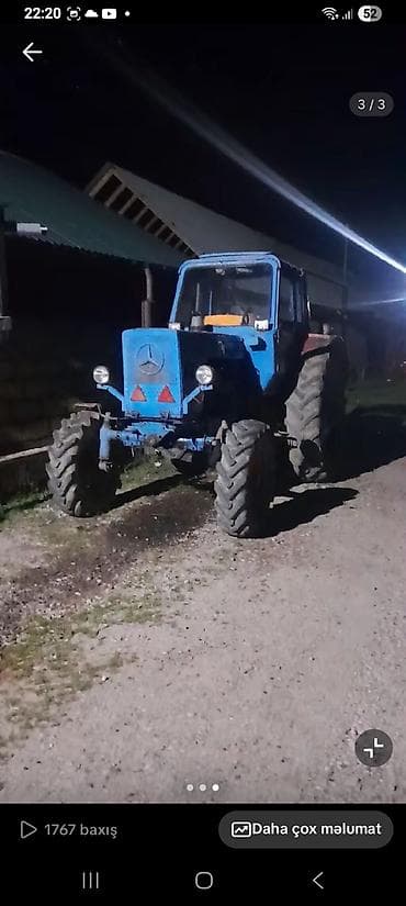 Saıam gördüyünüz mtz 80 satılır super vəzyətdə heç bir xərc tələb