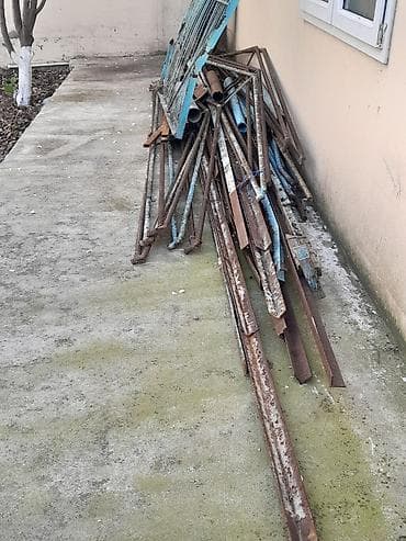 qab desti: Kvadrat, Polad Profil, şveller, Digər ölçü, İşlənmiş — 4