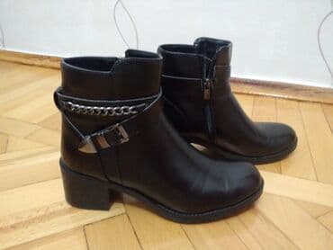 brend qadin ayaqqabilari: Ölçü: 37, rəng - Qara, İşlənmiş — 1