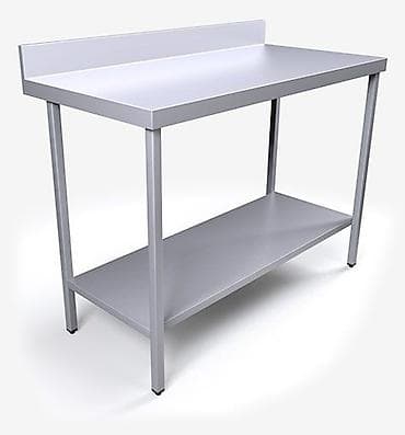 Paslanmayan poladdan iş masası - Material: yüksək keyfiyyətli — 1