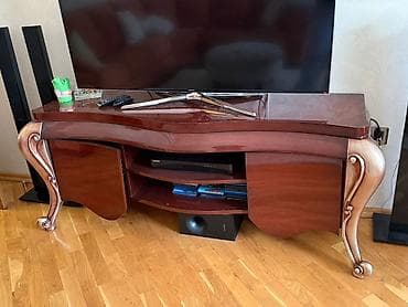 komod satilir: Qonaq otağı üçün, Açılmayan, Dördbucaq masa, 6 stul — 4