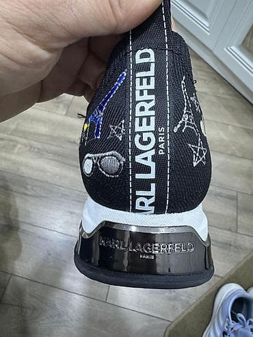 krosofka: Karl Lagerfeld Paris qadın slip-on krossovkası - Model: KARL — 2