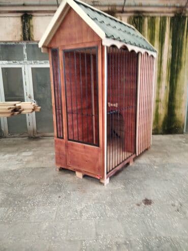 домик для большой собаки: Taxta it evi – əl işi - Material: tam ağac (lövhə), möhkəm karkaslı — 9