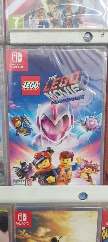 poye sviç: Nintendo switch üçün lego the movie 2 oyun diski. Tam original — 1