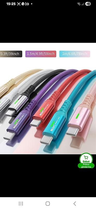 en ucuz notebook: Kabel Type C (USB-C), Yeni — 5