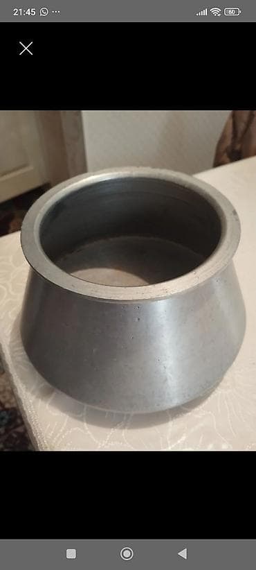 hamam tavanlari: Alüminium konusvari qazan/alət qapağı dayaq halqası - Material: qalın — 1