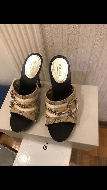 cucci: Gucci qadın sandaleti – orijinal italyan istehsalı - Model: Gucci — 3