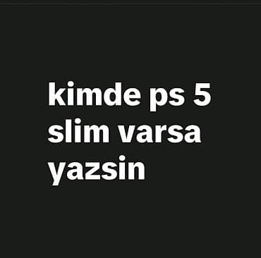 playstatio: PS5 Slim axtarılır — 1