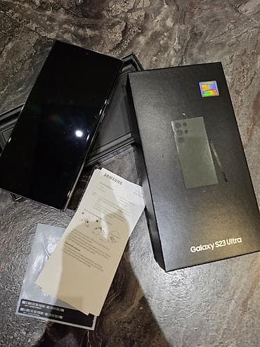 Samsung Galaxy S23 Ultra, 256 GB, rəng - Yaşıl, Sensor, Barmaq izi, Simsiz şarj lalafo.az -da Samsung Galaxy S23 Ultra, 256 GB, rəng - Yaşıl, Sensor, Barmaq izi, Simsiz şarj