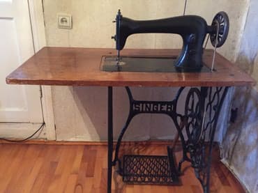 ручная швейна машина: Tikish mashini Singer . Qədimi Alman malı — 2