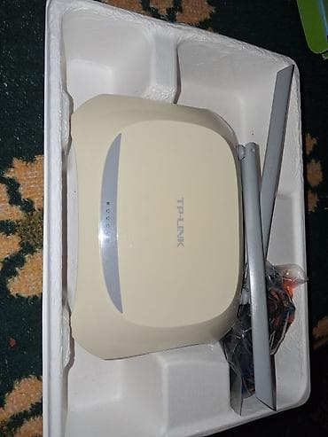 Modemlər və şəbəkə avadanlıqları: TP-Link TL-WR842N Wi‑Fi router əlaqə saxlamaq üçün aşağıdakı nomrənin — 1