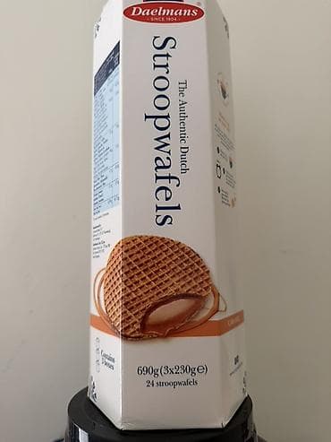 Daelmans Stroopwafels – Karamel, orijinal Niderland vaflisi Məhsul