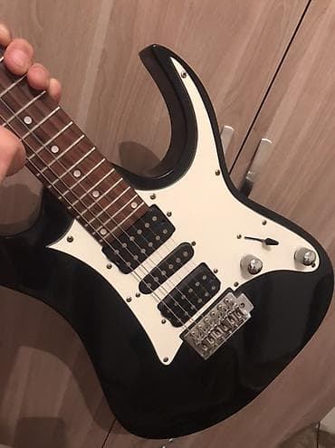 electro gitara: Elektrik gitara – Zangar markası, superstrat korpus dizaynı, qara — 5