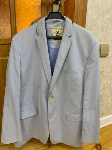 kişi ucun klassik qara kostyum: Pencək, Zolaqlı — 1