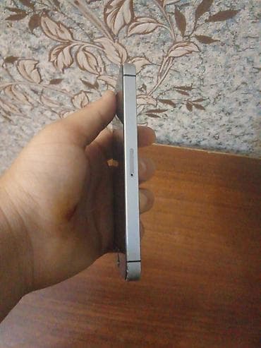 apple x max: IPhone 5s, Gümüşü, Barmaq izi — 3