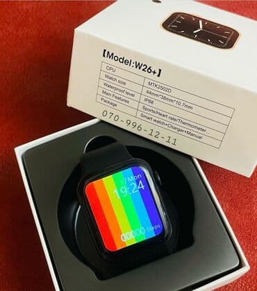 V26 + Smart saat w26 plus⌚ W26 + Watch 6 🔹️Yeni w26 plus tam original