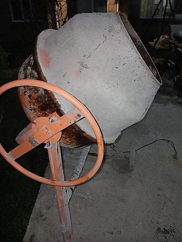 ev qizdiricilari: Betonqarışdıran (elektrikli beton mikseri) - Elektrik mühərrikli — 3