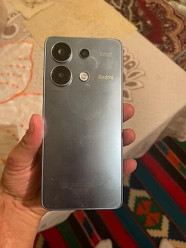 Redmi Note 13, 256 GB, rəng - Göy, Barmaq izi, Face ID