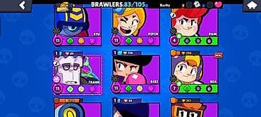 cayci isi: Brawl Stars hesabı – inkişaf etmiş profil - Kupa: 40,530+ - Səviyyə — 5