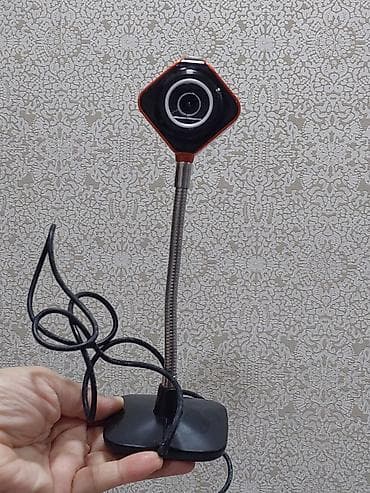 video yukle az: USB veb-kamera - Masaüstü üçün dayaqla gələn, çevik “gooseneck” — 3