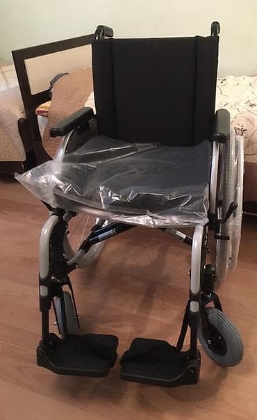 eliller ucun arabalar: Ottobock əlil arabası - Brend: Ottobock (arxada loqo) - Konstruksiya — 3