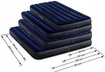 şişme yataq: Hava ilə doldurulmuş matras, Bir nəfərlik — 4