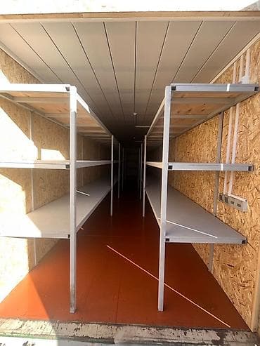 beton konteyner: Metal rəflərlə təchiz edilmiş modul konteyner anbar - Tip: 40 futluq — 2