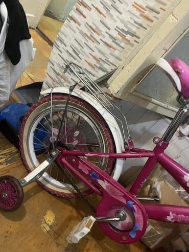 uşaq üçün velosipedlər: Dörd təkərli Uşaq velosipedi 16" — 2